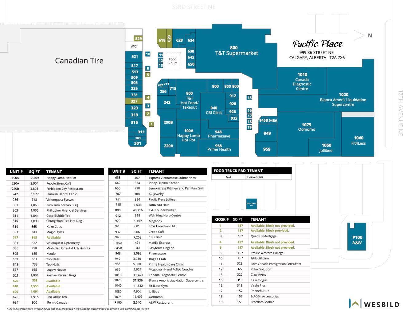 Calgary, AB T2A 2Z5,999 36 ST NE