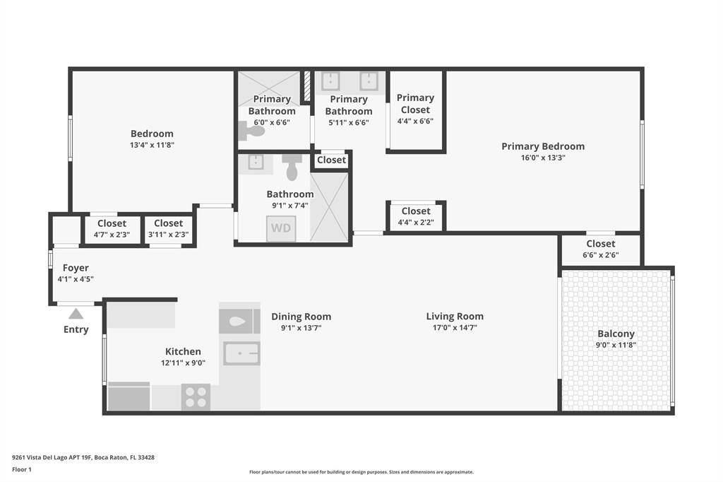 Boca Raton, FL 33428,9261 Vista Del Lago #19F
