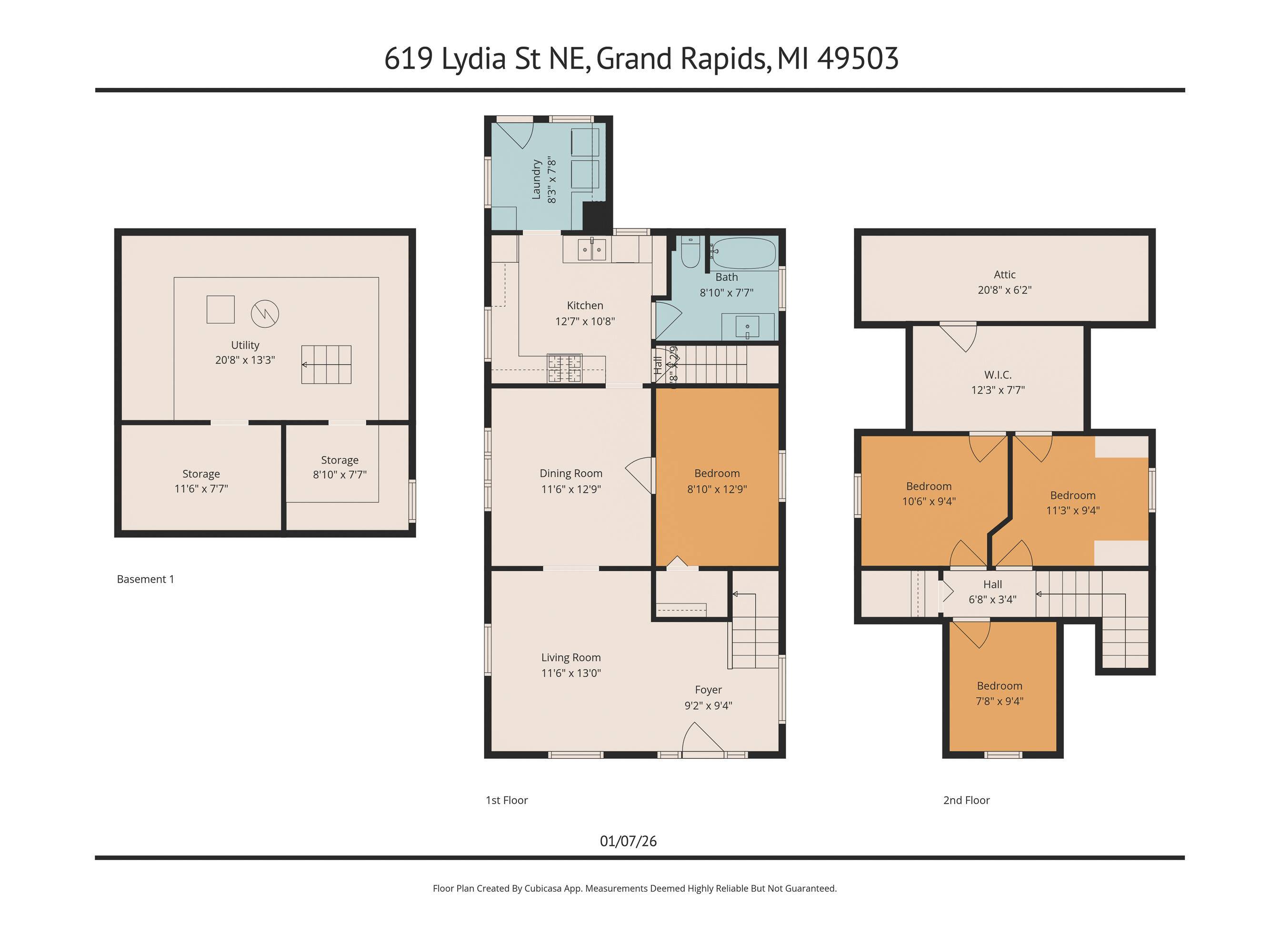 Grand Rapids, MI 49503,619 Lydia ST NE