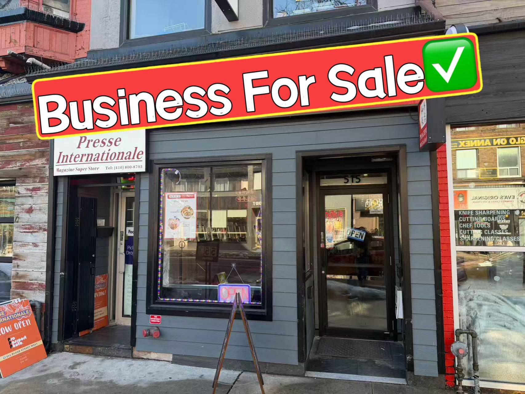 Toronto C01, ON M5S 1Y4,515 Bloor ST W #Main Fl