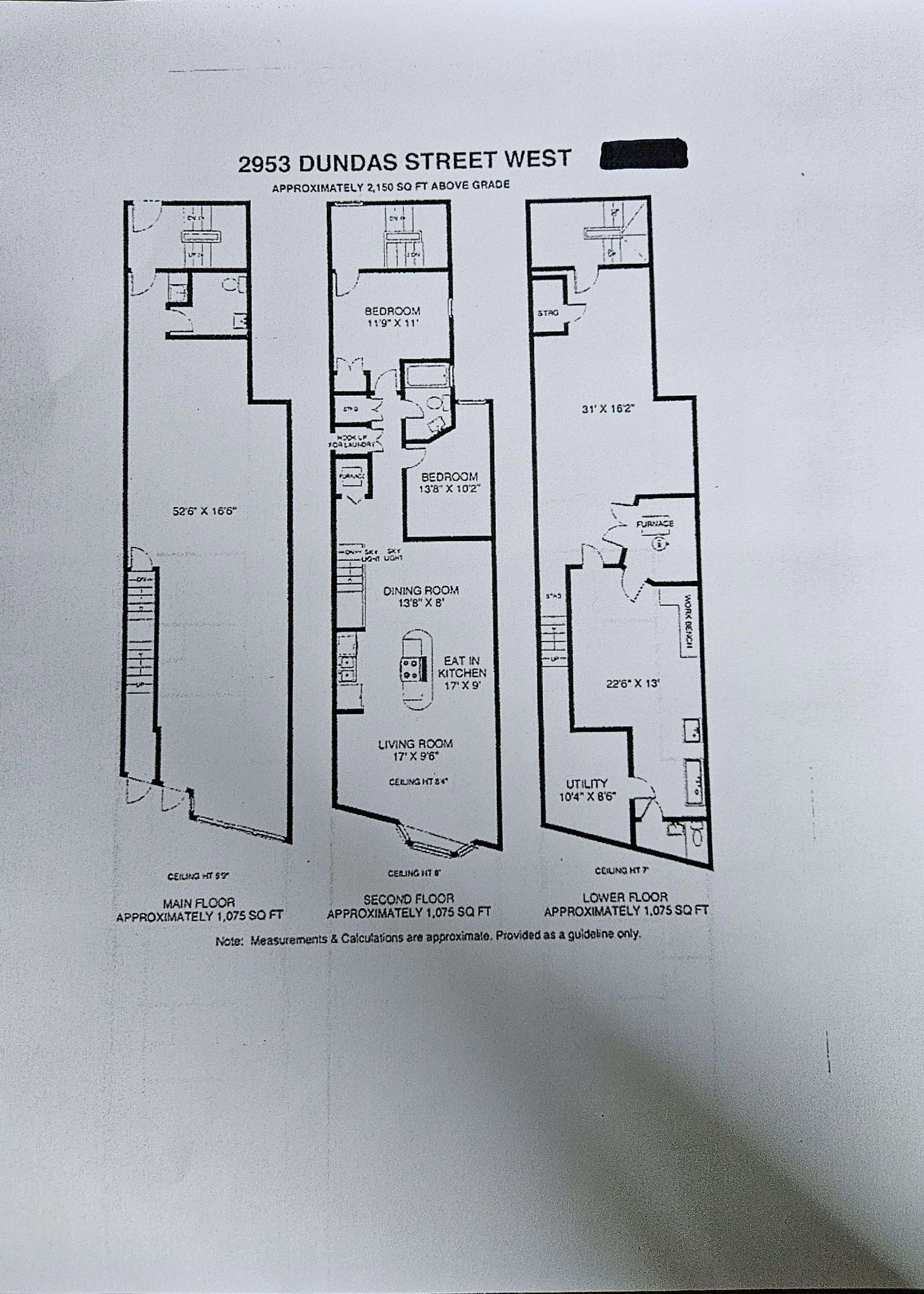 Toronto W02, ON M6P 1Z2,2953 Dundas ST W