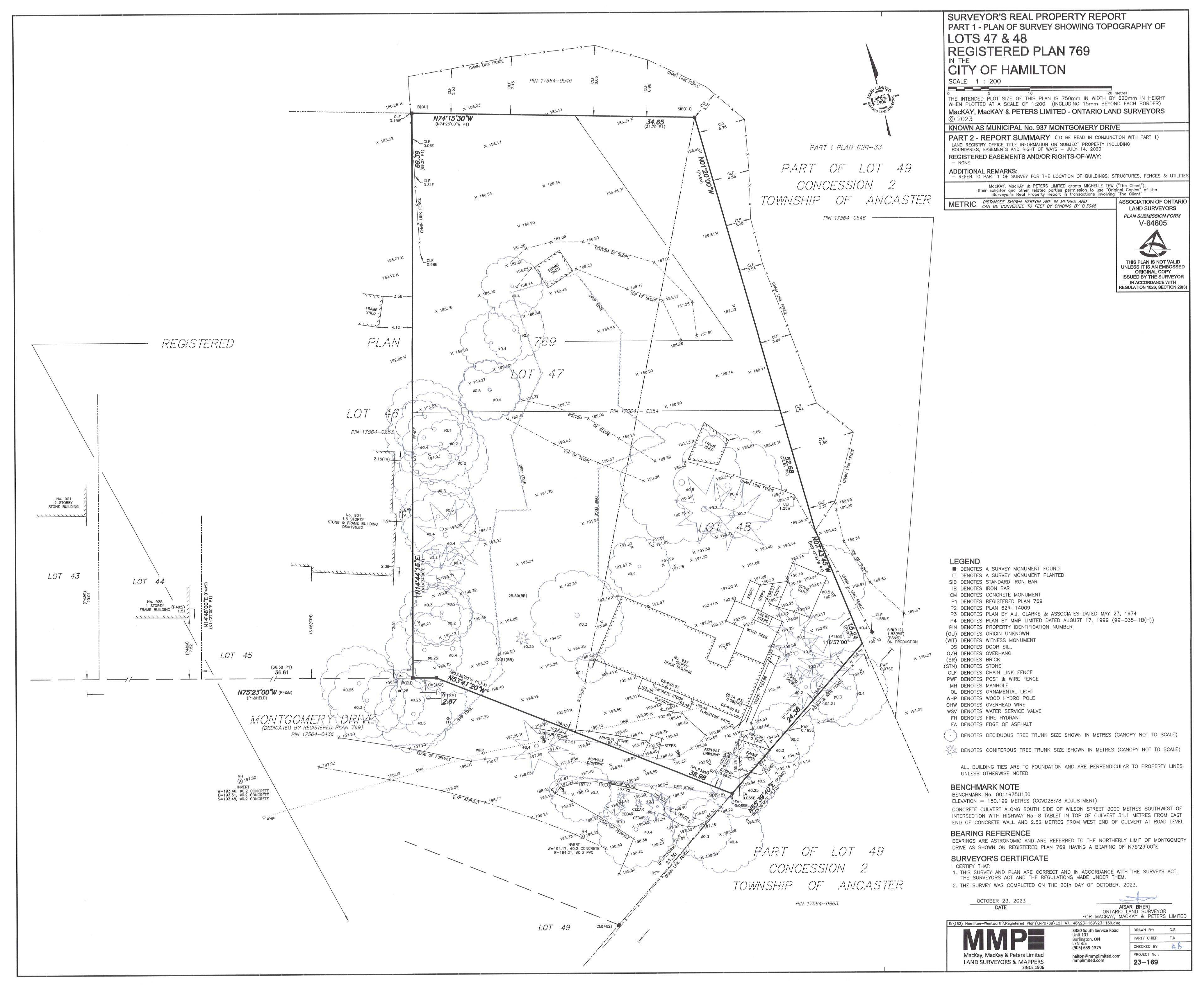 Hamilton, ON L9G 3H6,937 Montgomery DR
