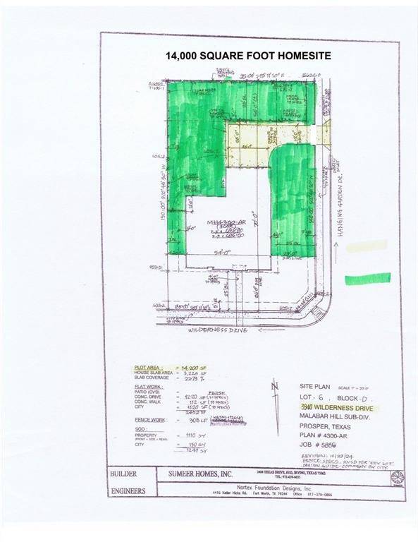 Prosper, TX 75078,3940 WILDERNESS Drive