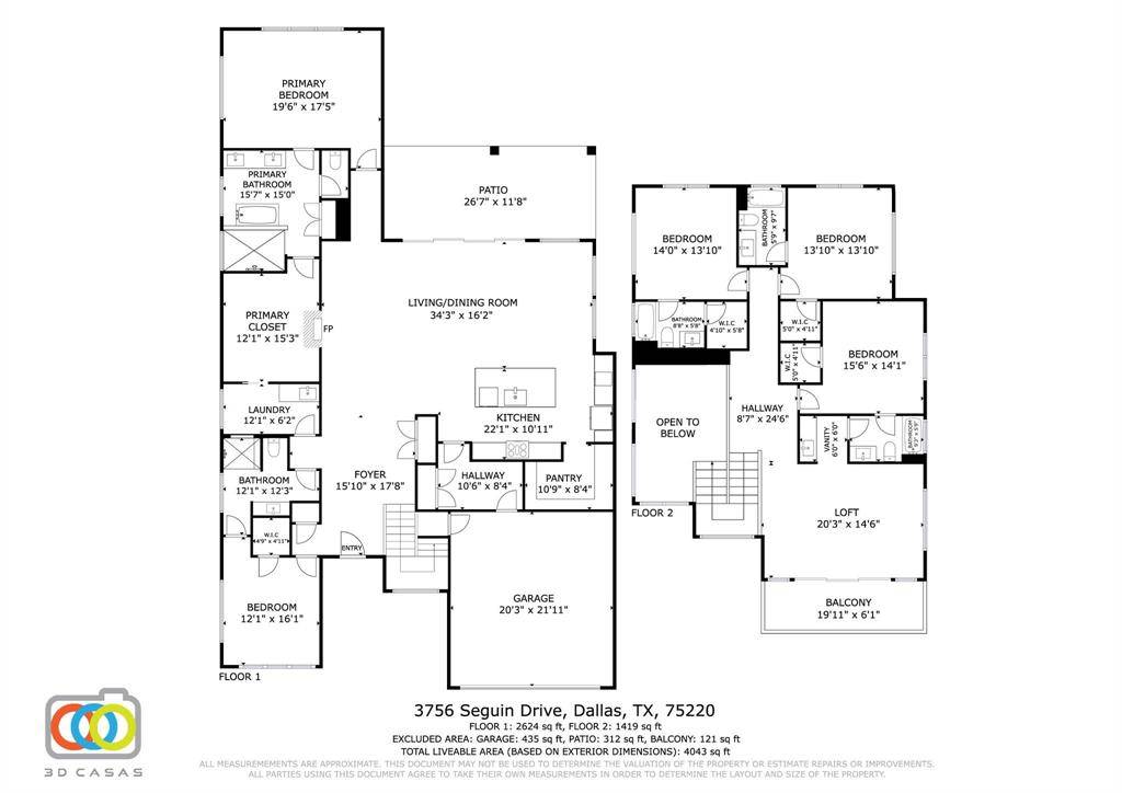 Dallas, TX 75220,3756 Seguin Drive