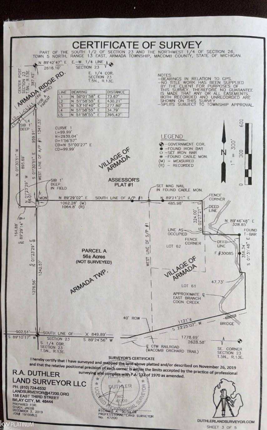 Armada, MI 48005,00 Armada Ridge RD