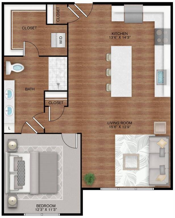 Fort Worth, TX 76114,5332 Trinity River Trail #1512