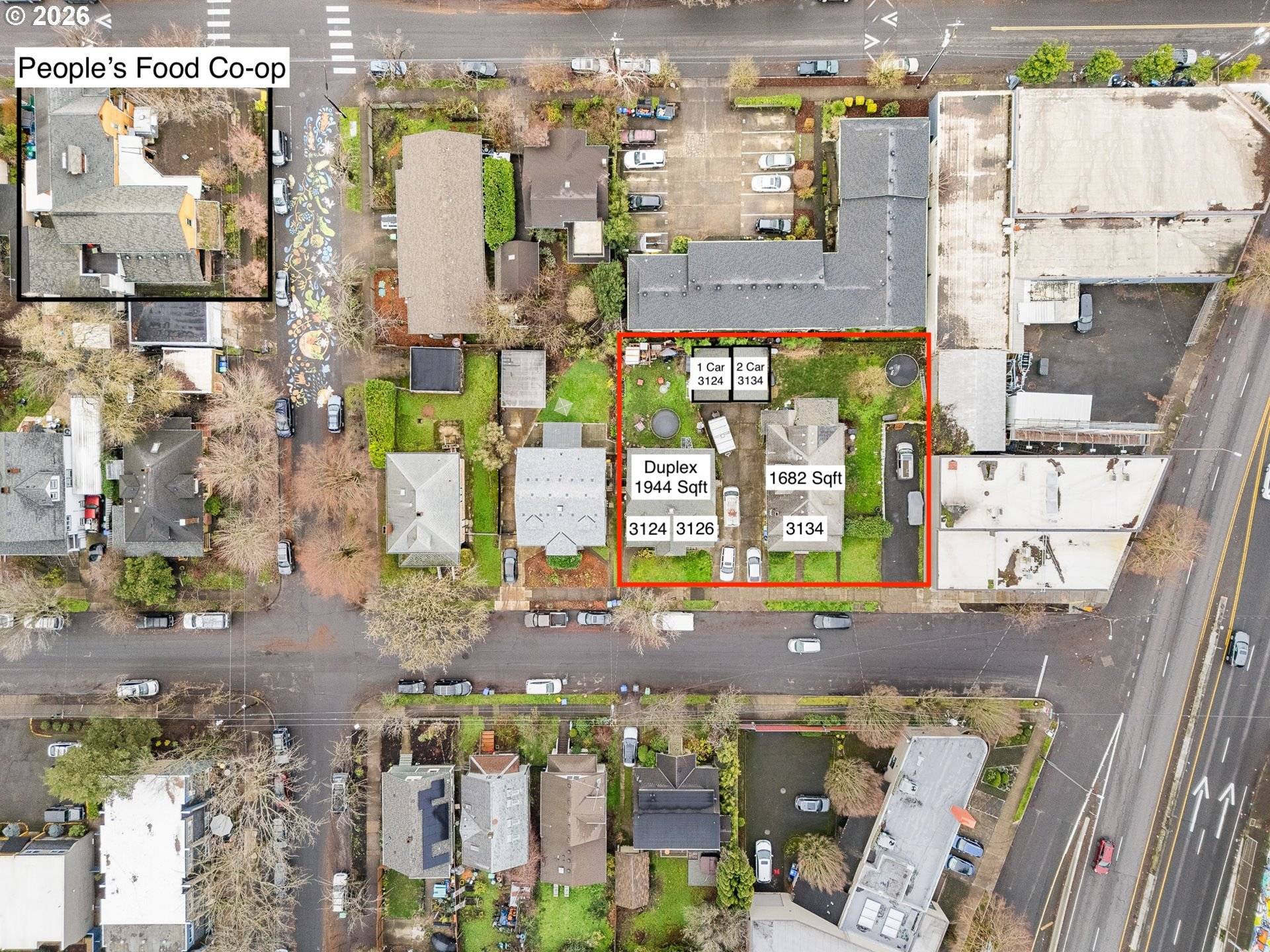 Portland, OR 97202,3126 SE 20TH AVE