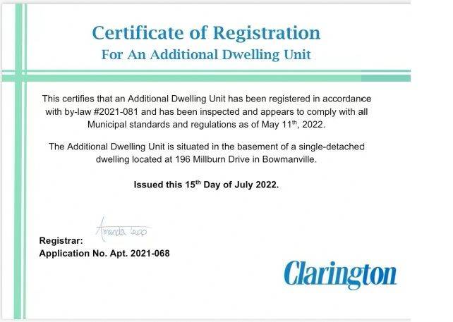 Clarington, ON L1C 5M1,196 Millburn DR