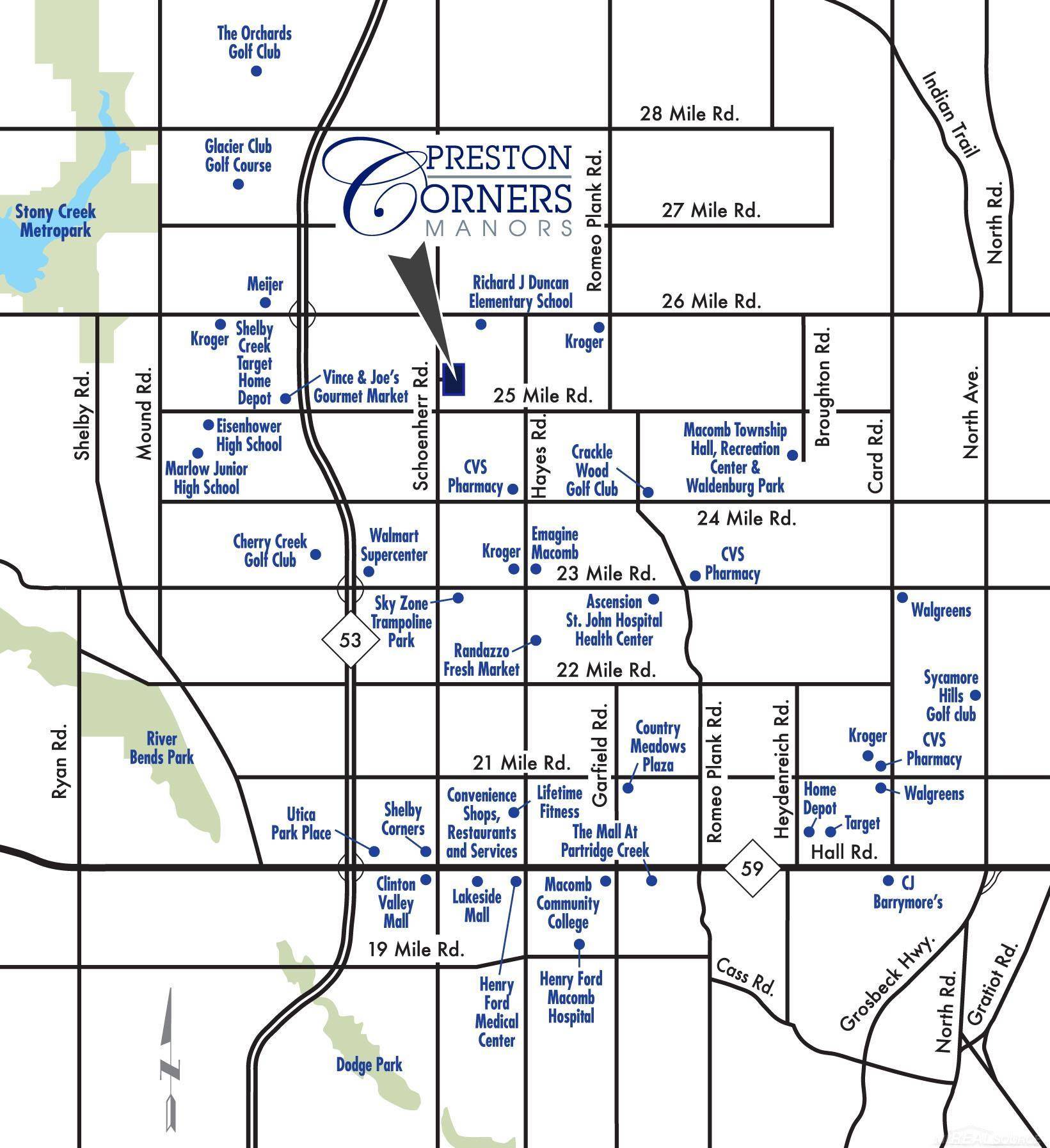 Shelby Twp, MI 48315,55611 Bay Oaks CT