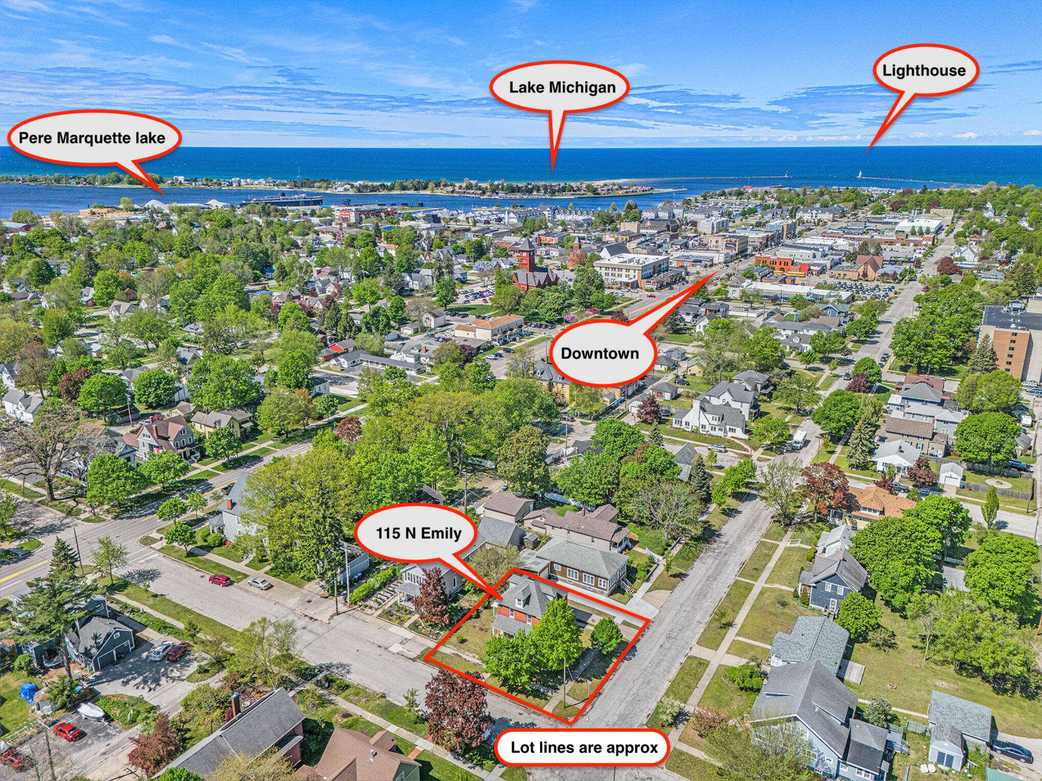 Ludington, MI 49431,115 N. Emily ST