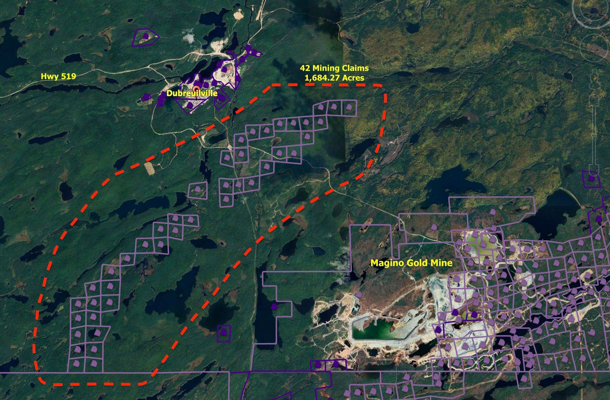 Dubreuilville, ON P0S 1G0,PCL 1312  & PCL 1048 Chem du Lac RD