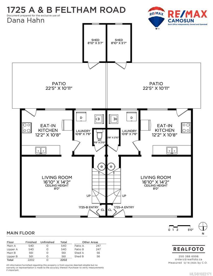 Saanich, BC V8N 6J5,1725 Feltham Rd #A & B