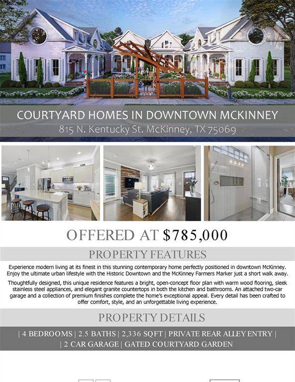 Mckinney, TX 75069,815 N Kentucky Street #A