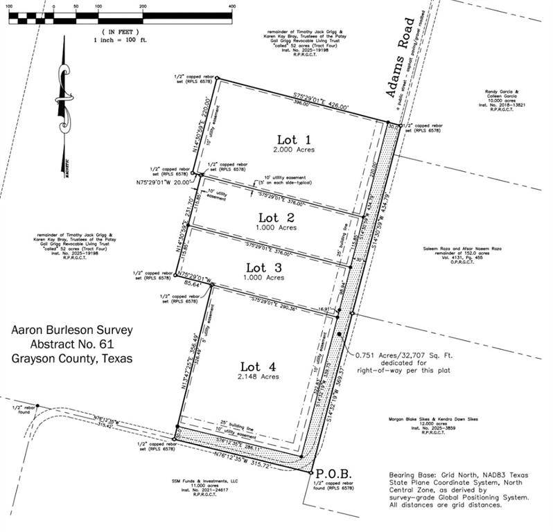 Sherman, TX 75090,TBD Lot 1 Adams Road