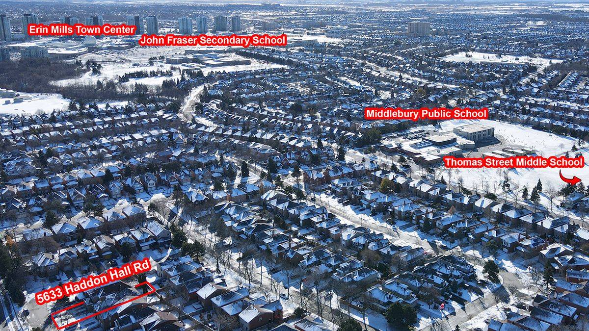 Mississauga, ON L5M 5G3,5633 Haddon Hall Road N/A