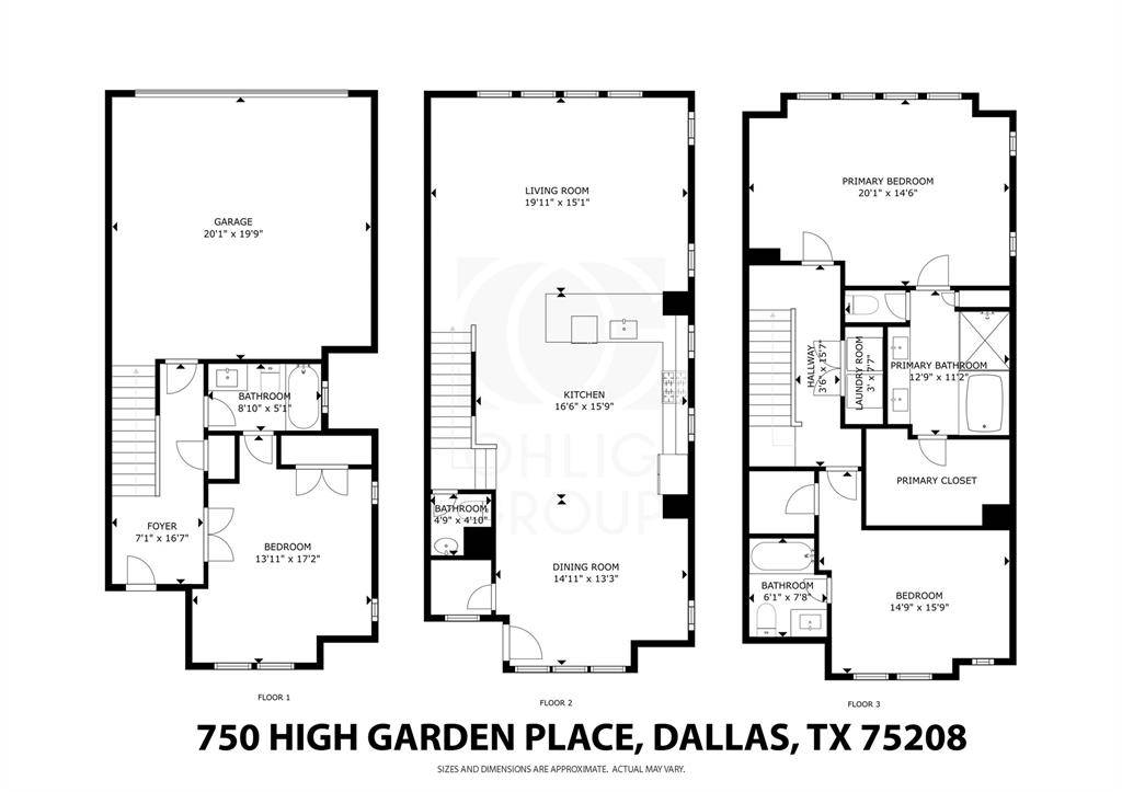 Dallas, TX 75208,750 High Garden Place