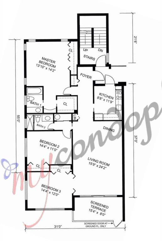 Pompano Beach, FL 33069,3800 Oaks Clubhouse Dr #201