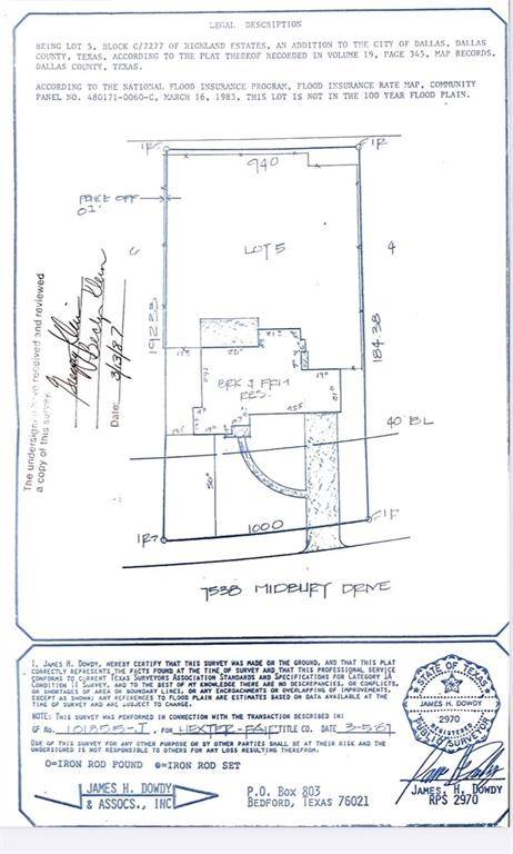 Dallas, TX 75230,7538 Midbury Drive
