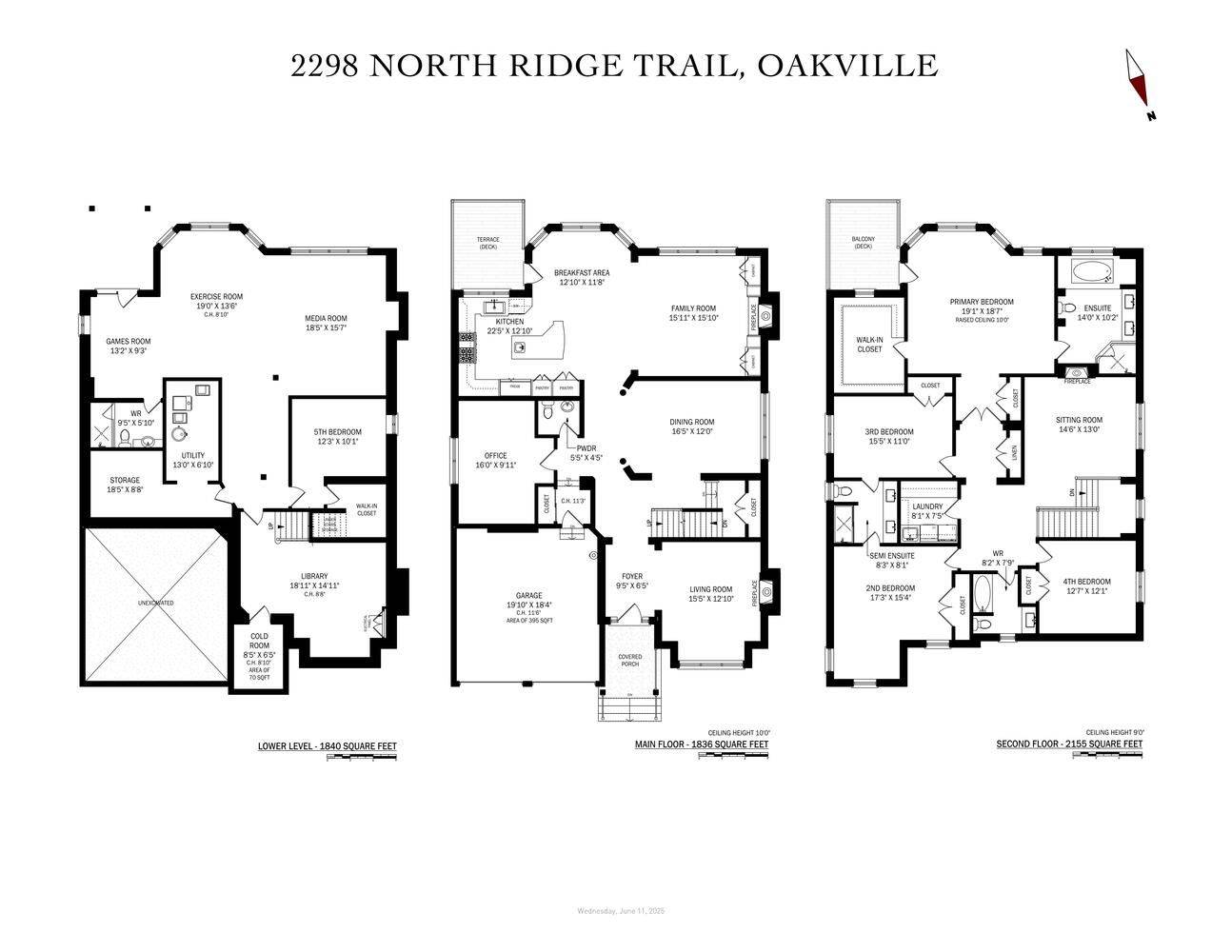 Oakville, ON L6H 0C4,2298 North Ridge TRL