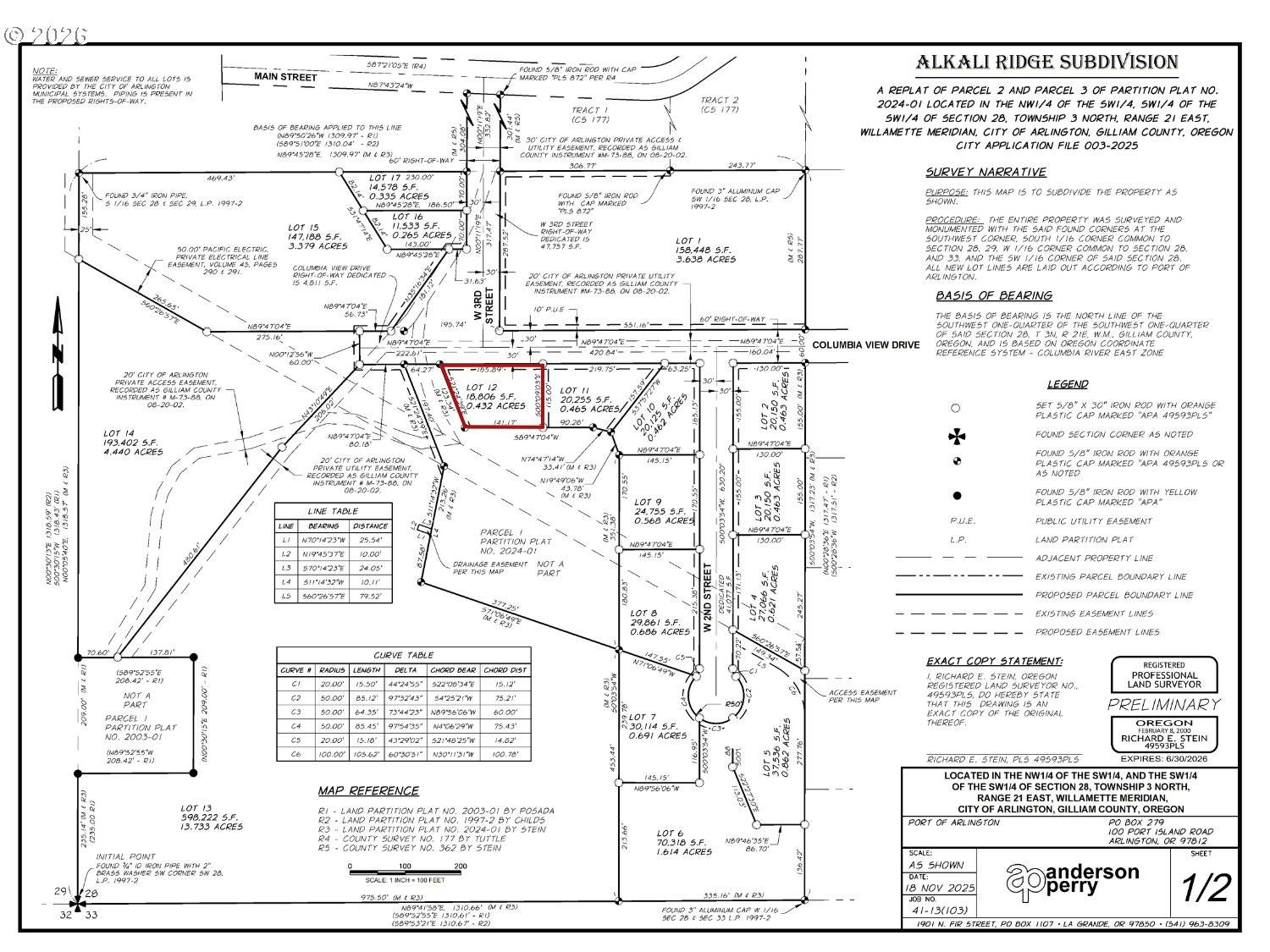 W 2nd Street #12, Arlington, OR 97812