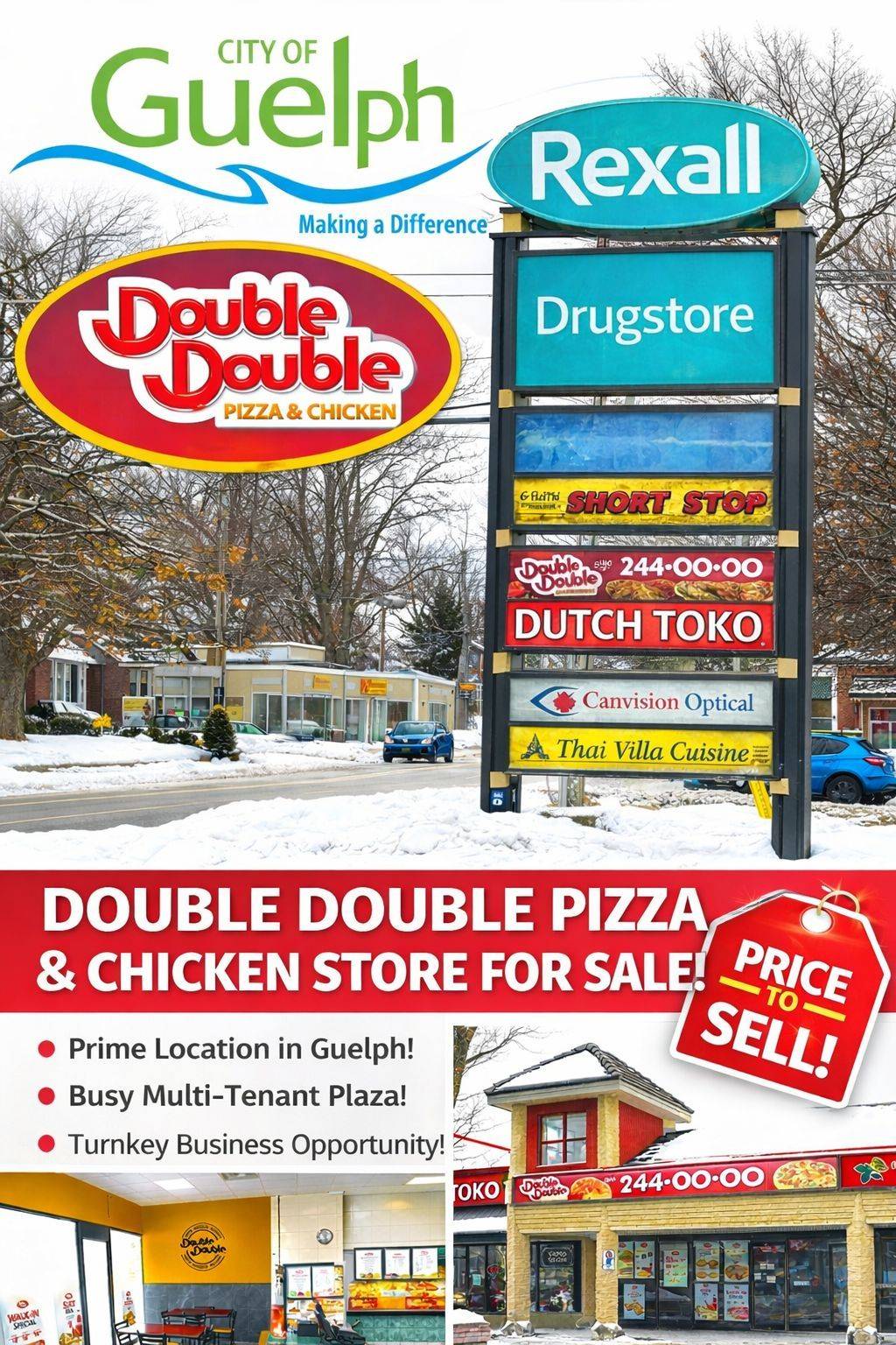 Guelph, ON N1H 7G5,666 Woolwich ST #10