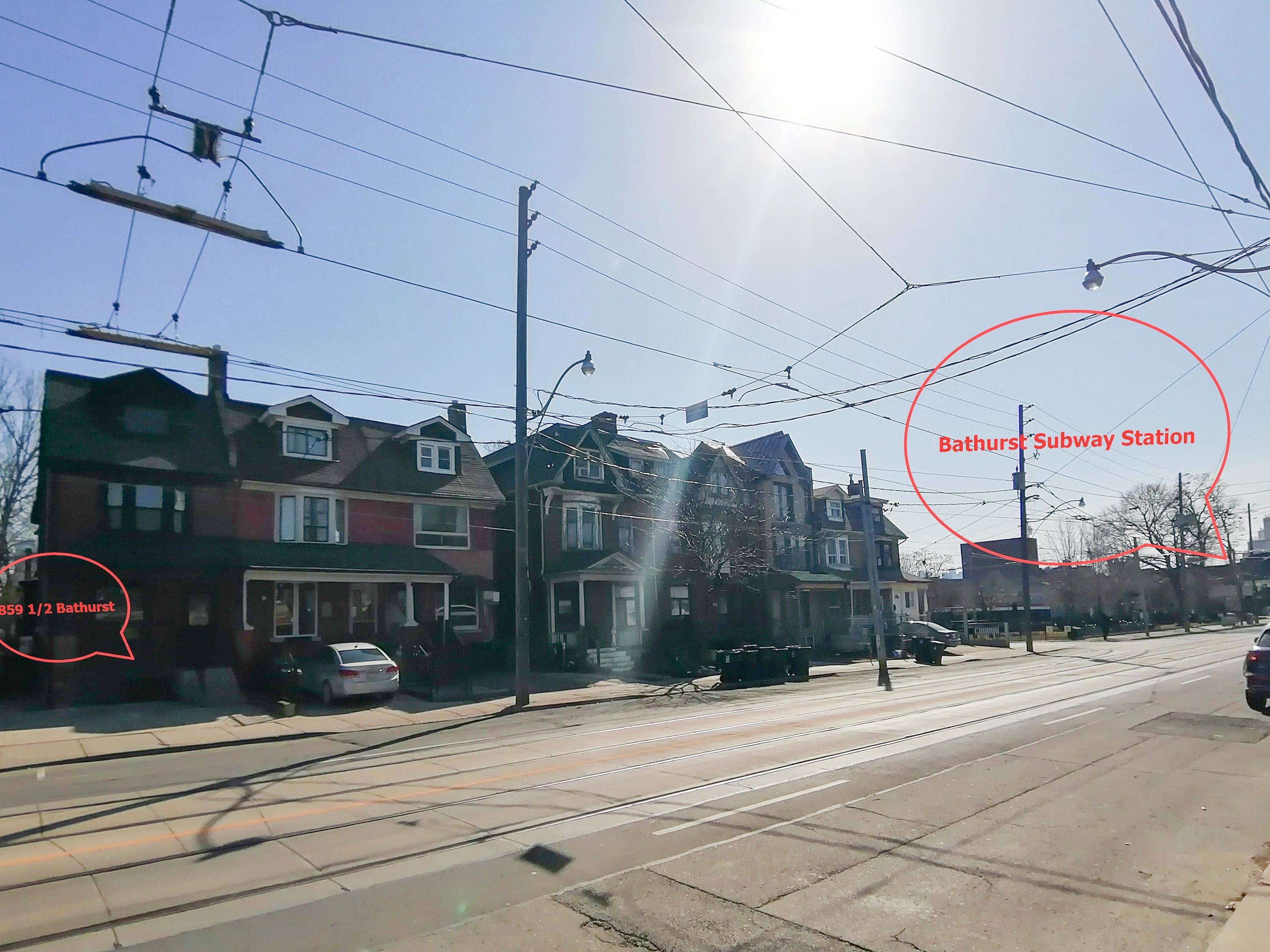 Toronto C02, ON M5R 3G2,859 1/2 Bathurst ST #Main FL