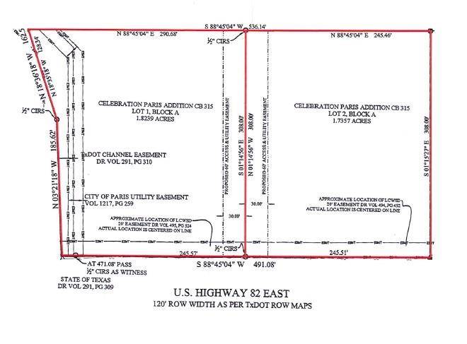 Paris, TX 75460,Lot 2, 4500 Block of Lamar Avenue