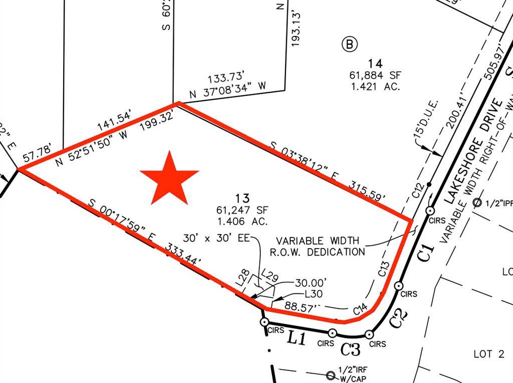 Waxahachie, TX 75165,TBD Lot 13 Lakeshore Drive