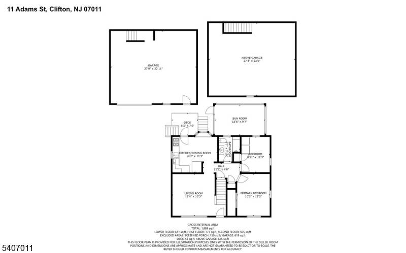 Clifton City, NJ 07013,11 Adams St