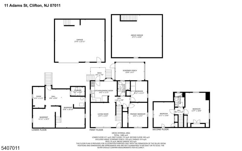 Clifton City, NJ 07013,11 Adams St