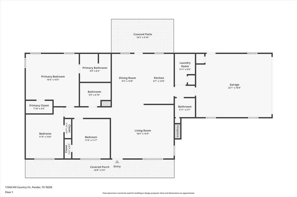 Ponder, TX 76259,11550 Hill Country Circle