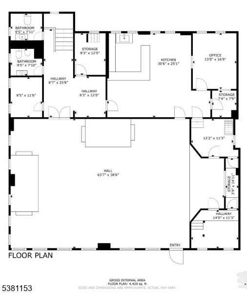 Kearny Town, NJ 07032,155 Midland Ave 3rd FL