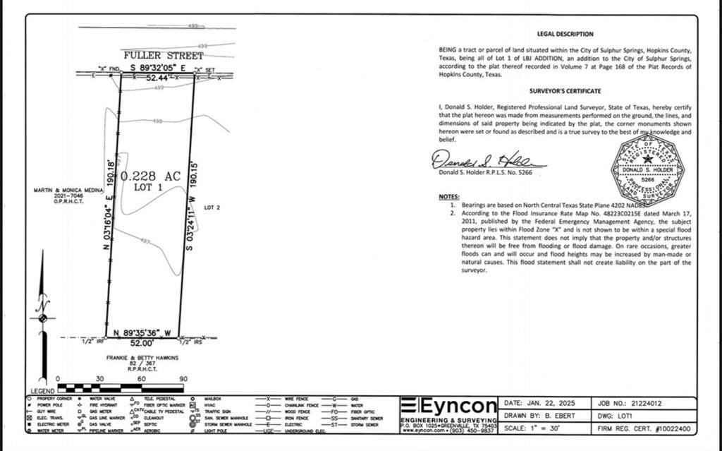 Sulphur Springs, TX 75482,TBD Fuller Street