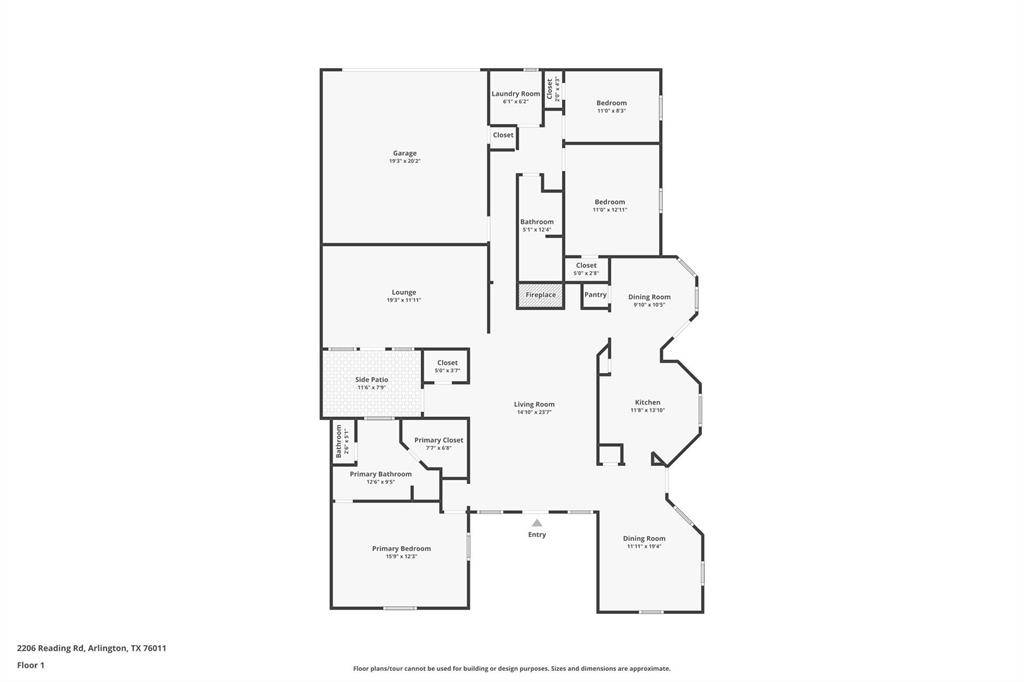 Arlington, TX 76011,2206 Reading Road