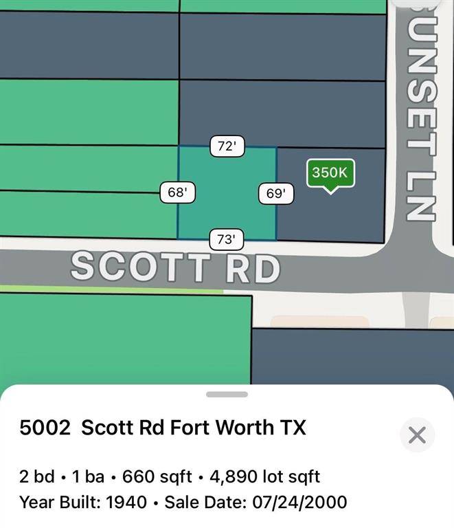 Fort Worth, TX 76114,5002 Scott Road