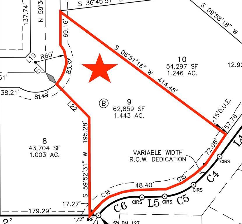 Waxahachie, TX 75165,TBD Lot 9 Lakeshore Drive