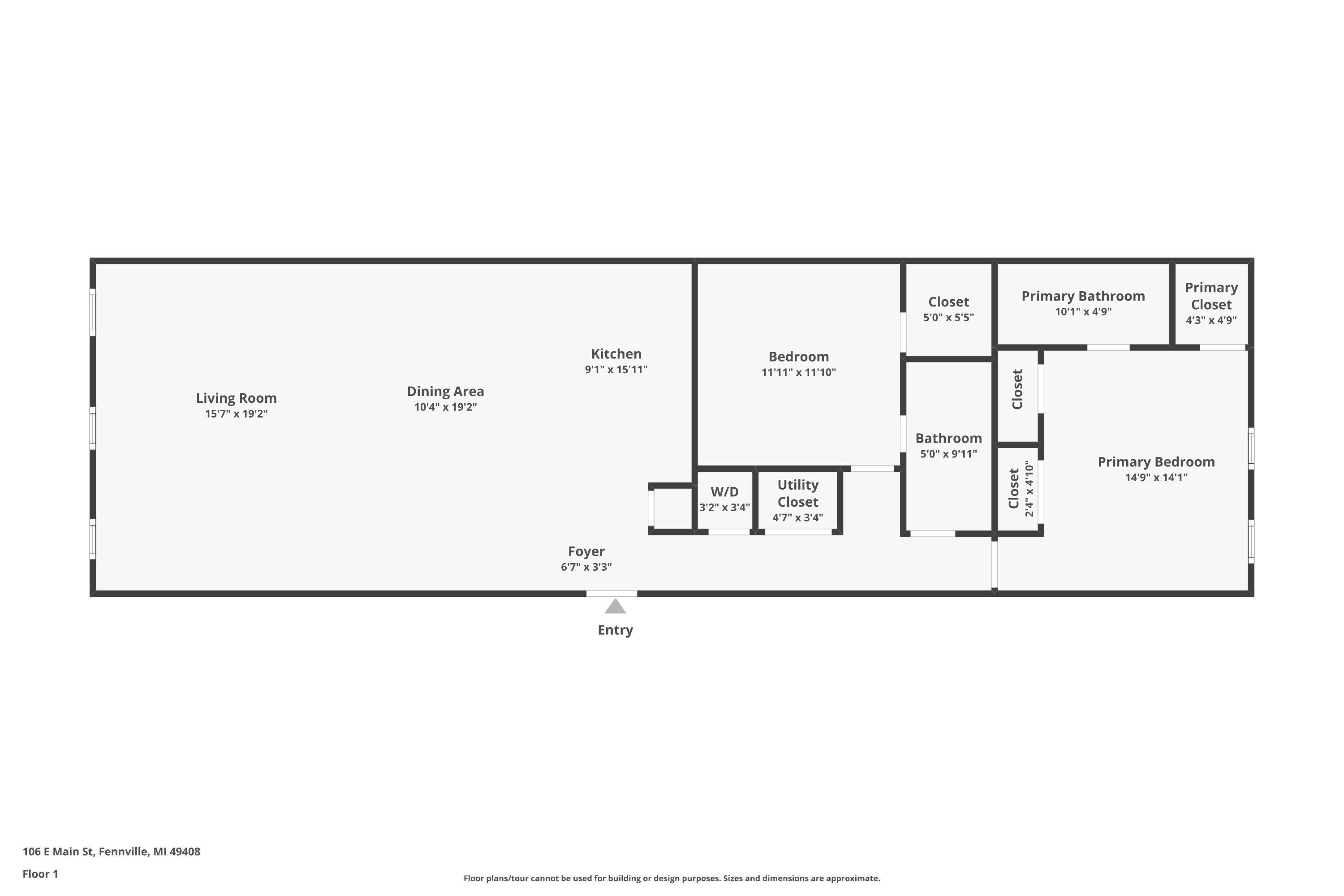 106 E Main ST #3, Fennville City, MI 49408