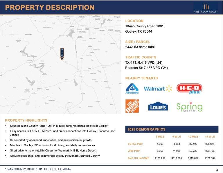 10521 County Road 913, Godley, TX 76044