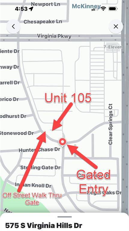 575 S Virginia Hills Drive #105, Mckinney, TX 75072