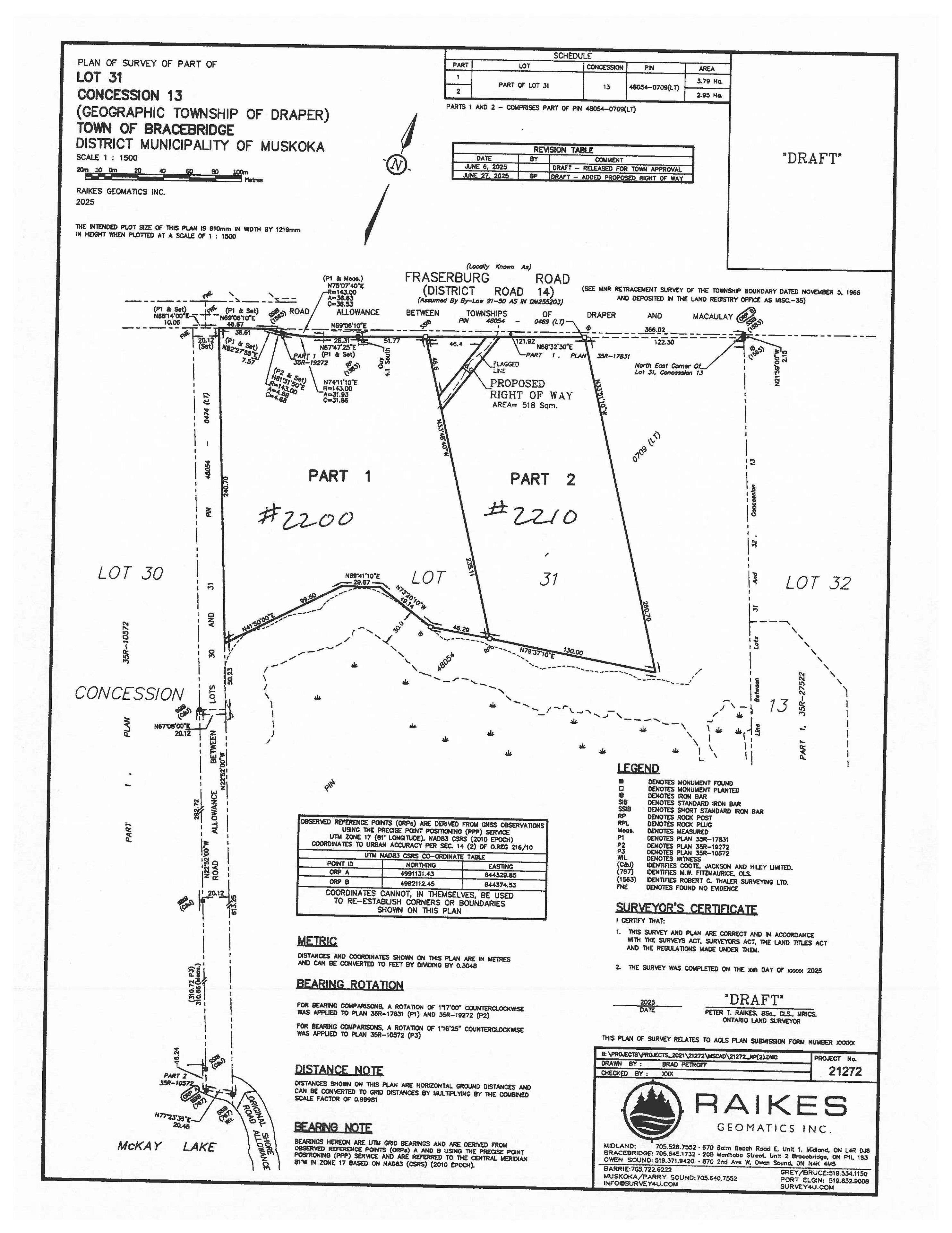 2210 Fraserburg RD, Bracebridge, ON P1L 1X3