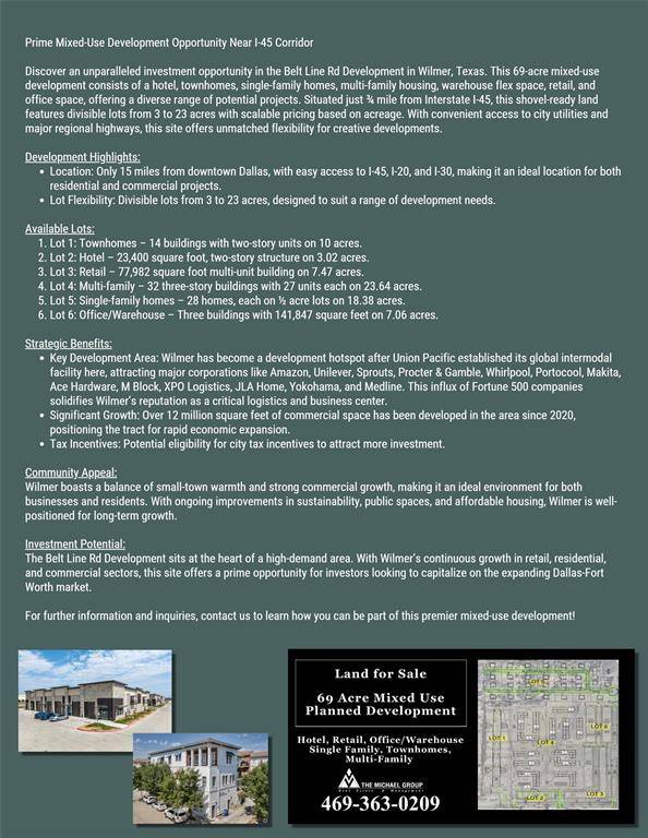 1501-Lot 4 E Belt Line Road, Wilmer, TX 75172