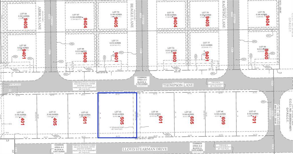 505 Lloyd Stearman Drive, Mckinney, TX 75071