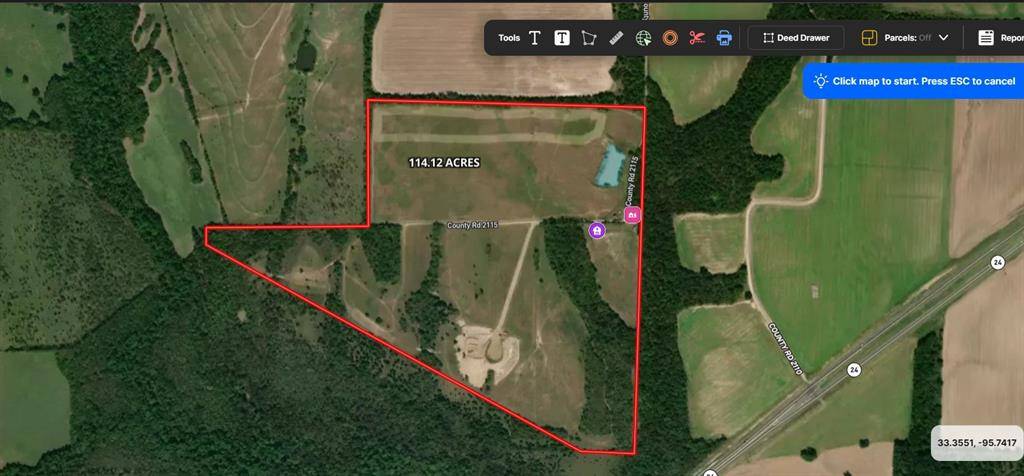 218 CR 2115, Klondike, TX 75432