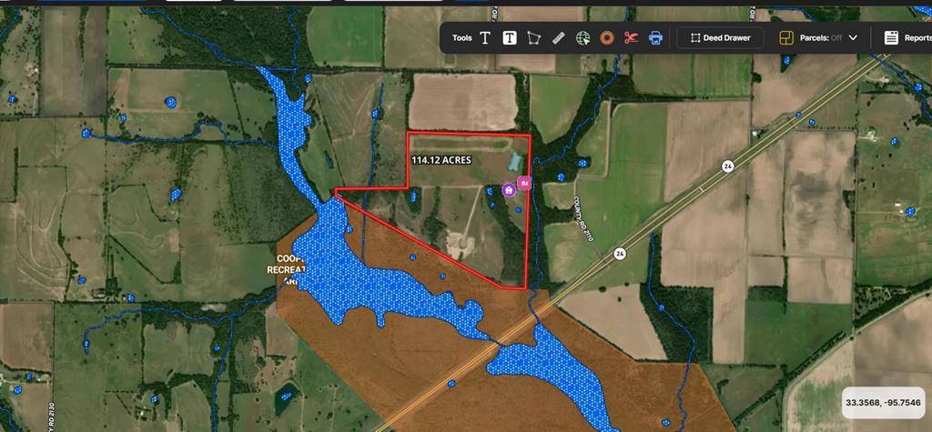 218 CR 2115, Klondike, TX 75432