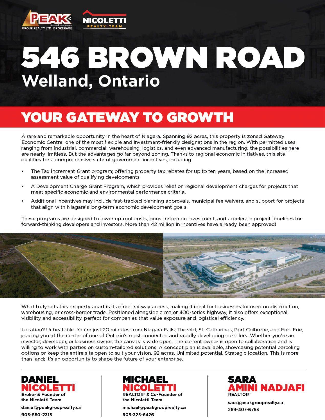 546 BROWN RD, Welland, ON L3B 5N4