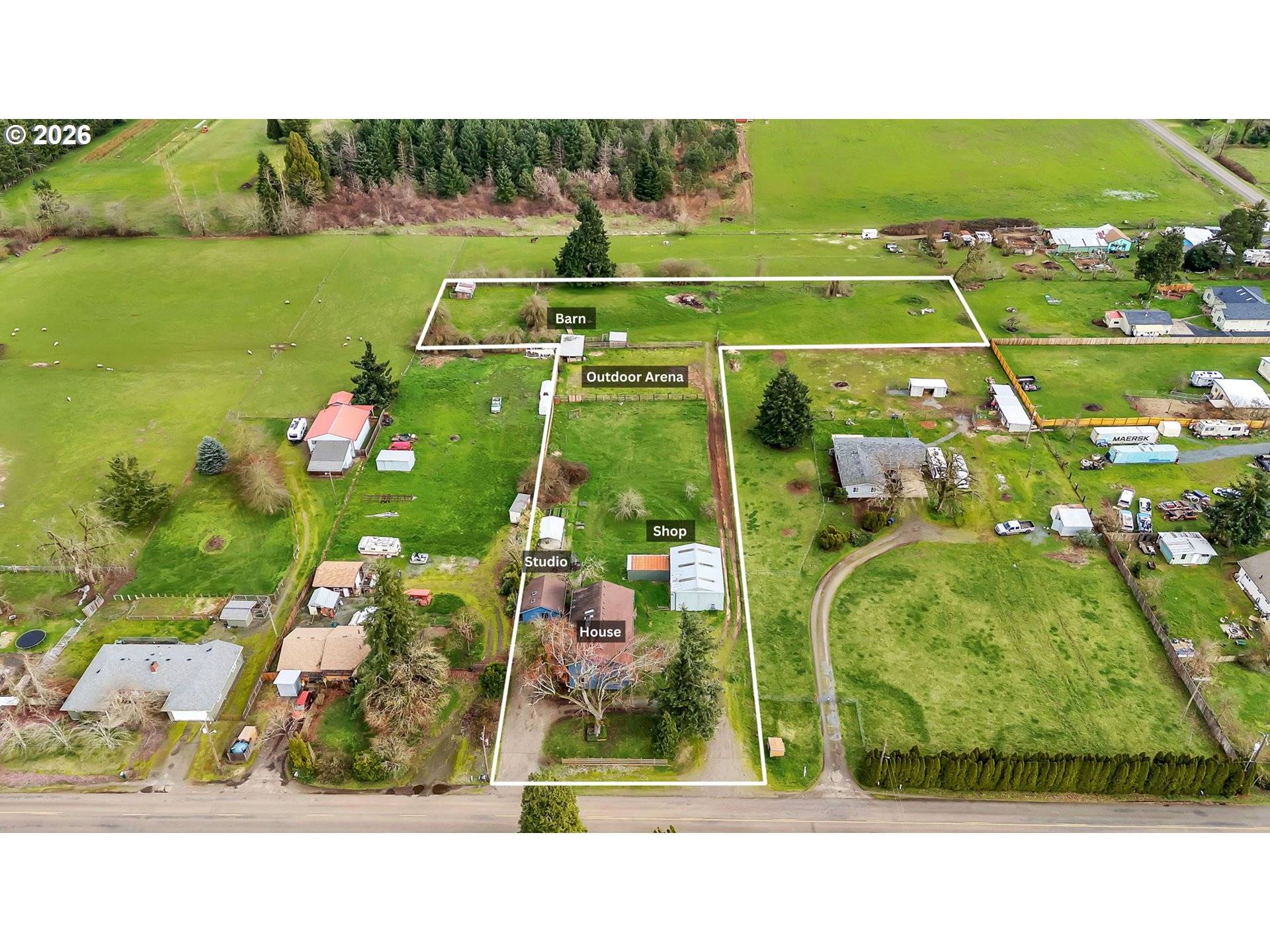 82537 GREENWOOD ST, Creswell, OR 97426