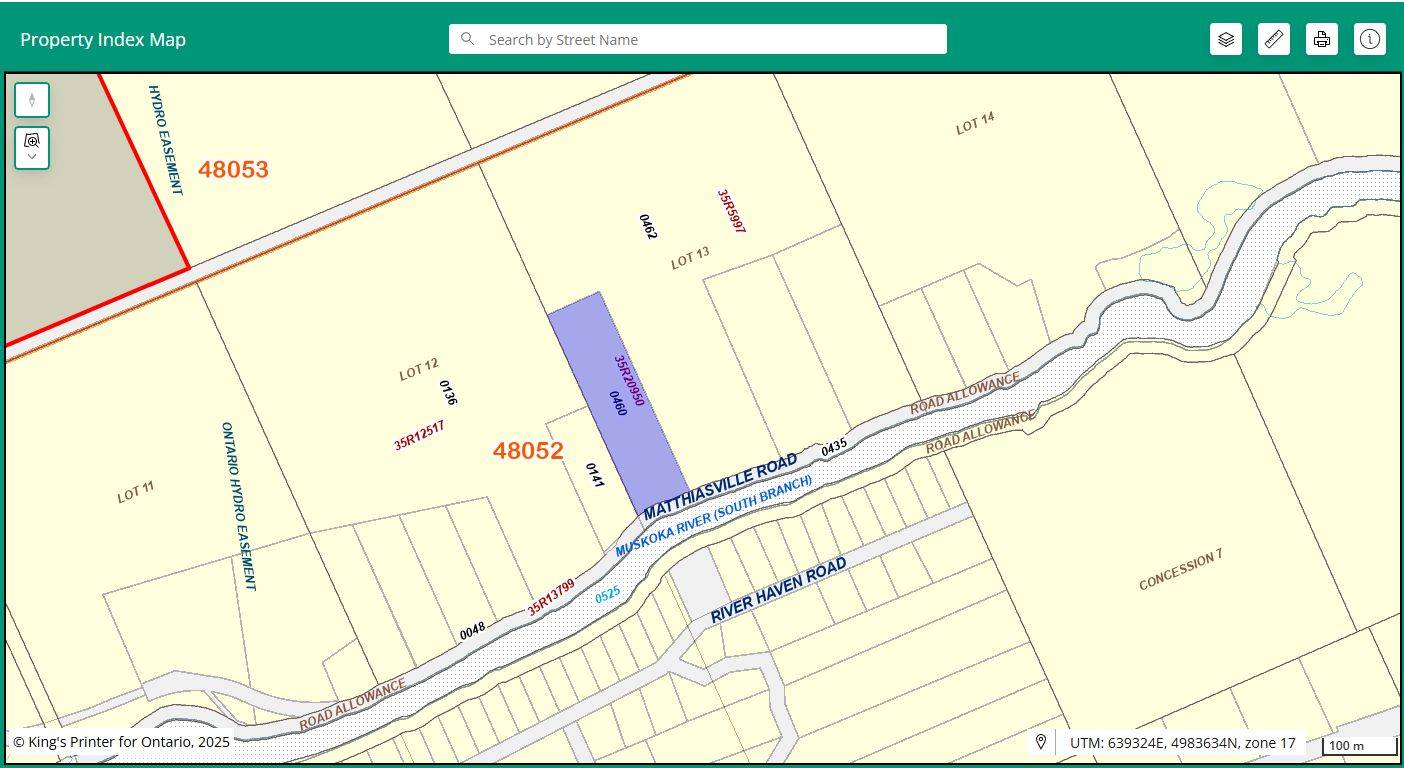 1260 Mathiasville RD, Bracebridge, ON P1L 1X1