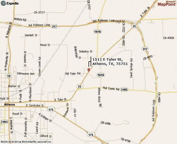 1511 E Tyler Street, Athens, TX 75751