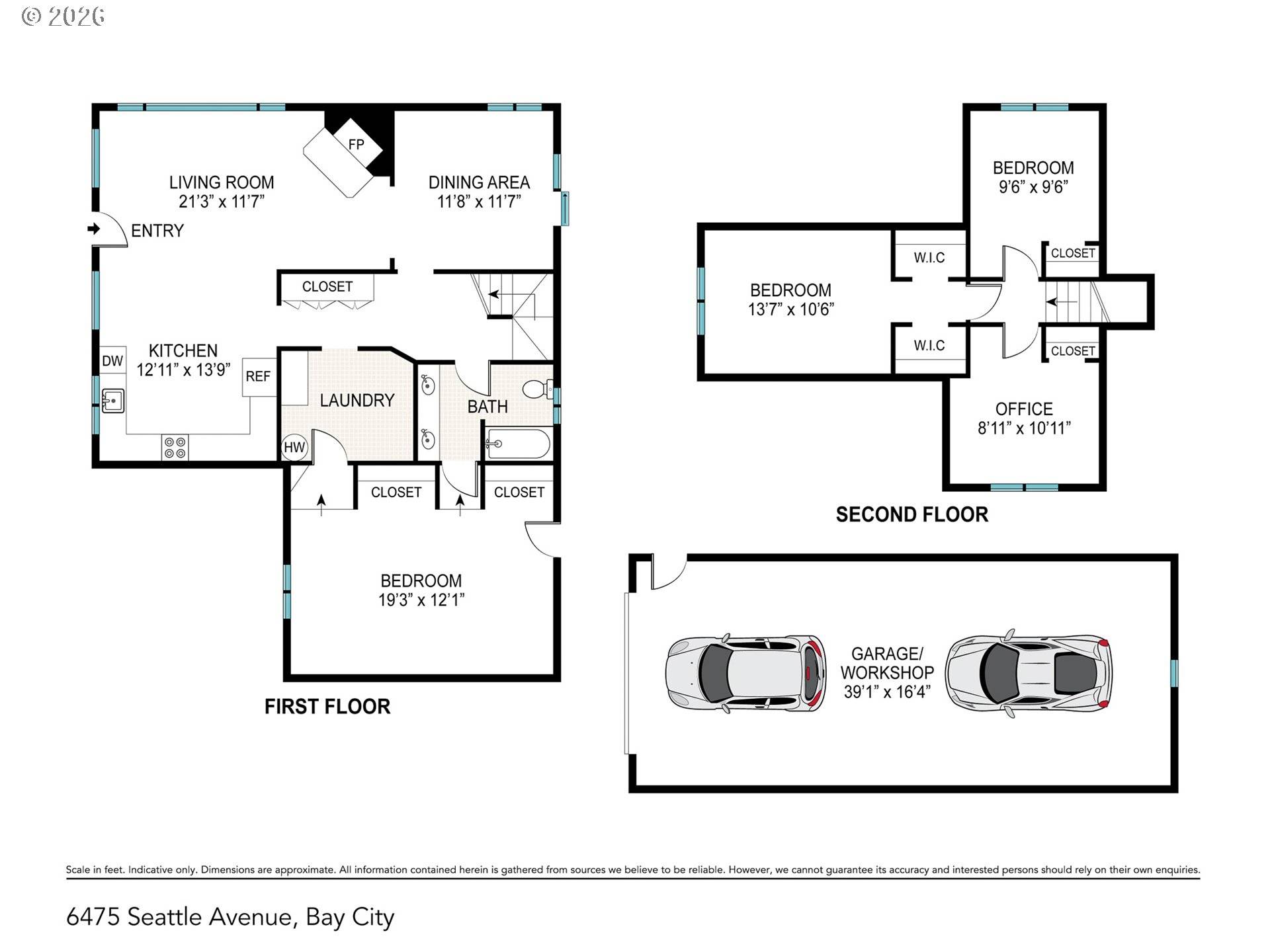 6475 SEATTLE AVE, Bay City, OR 97107