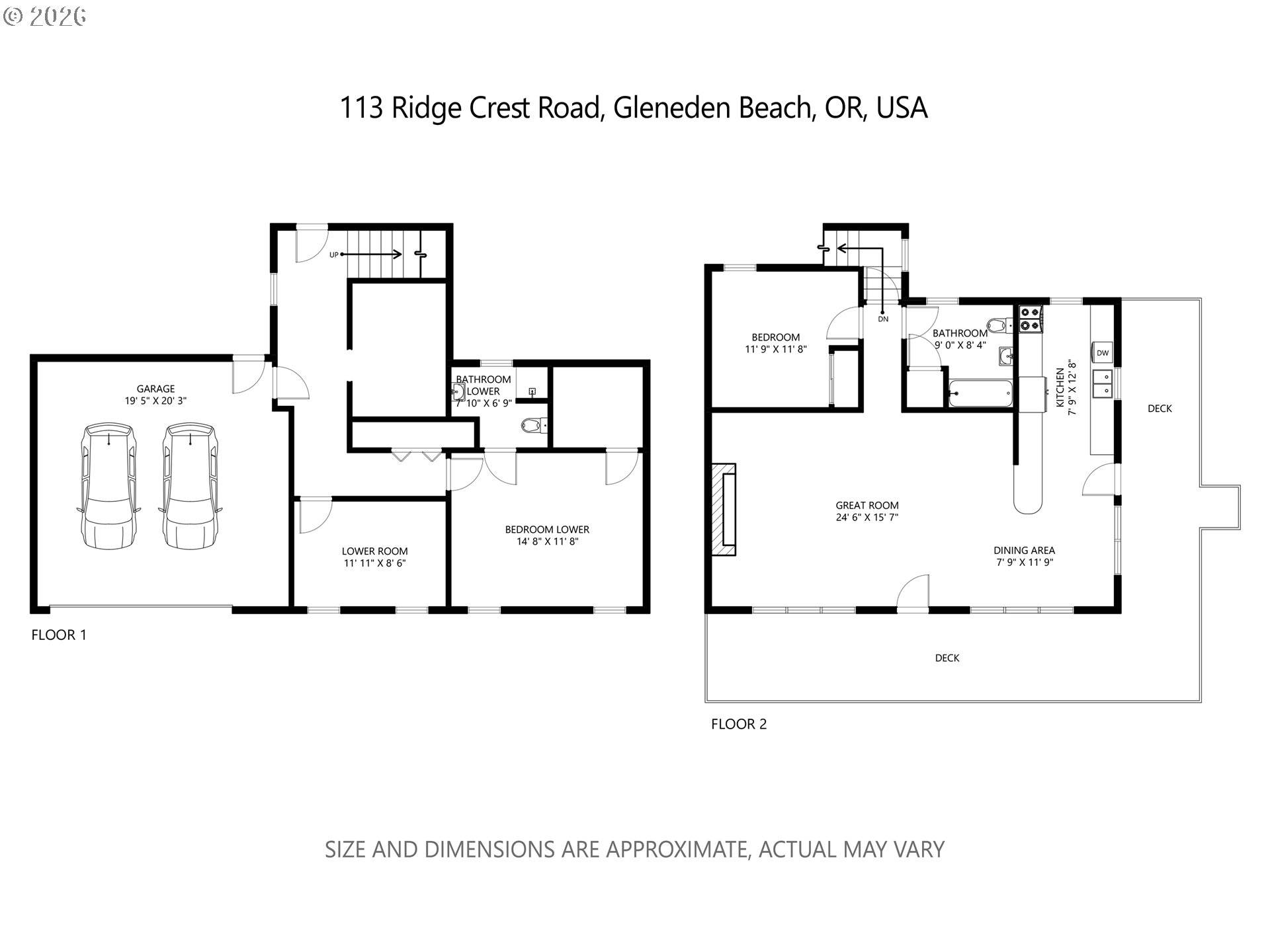113 RIDGE CREST RD, Gleneden Beach, OR 97388